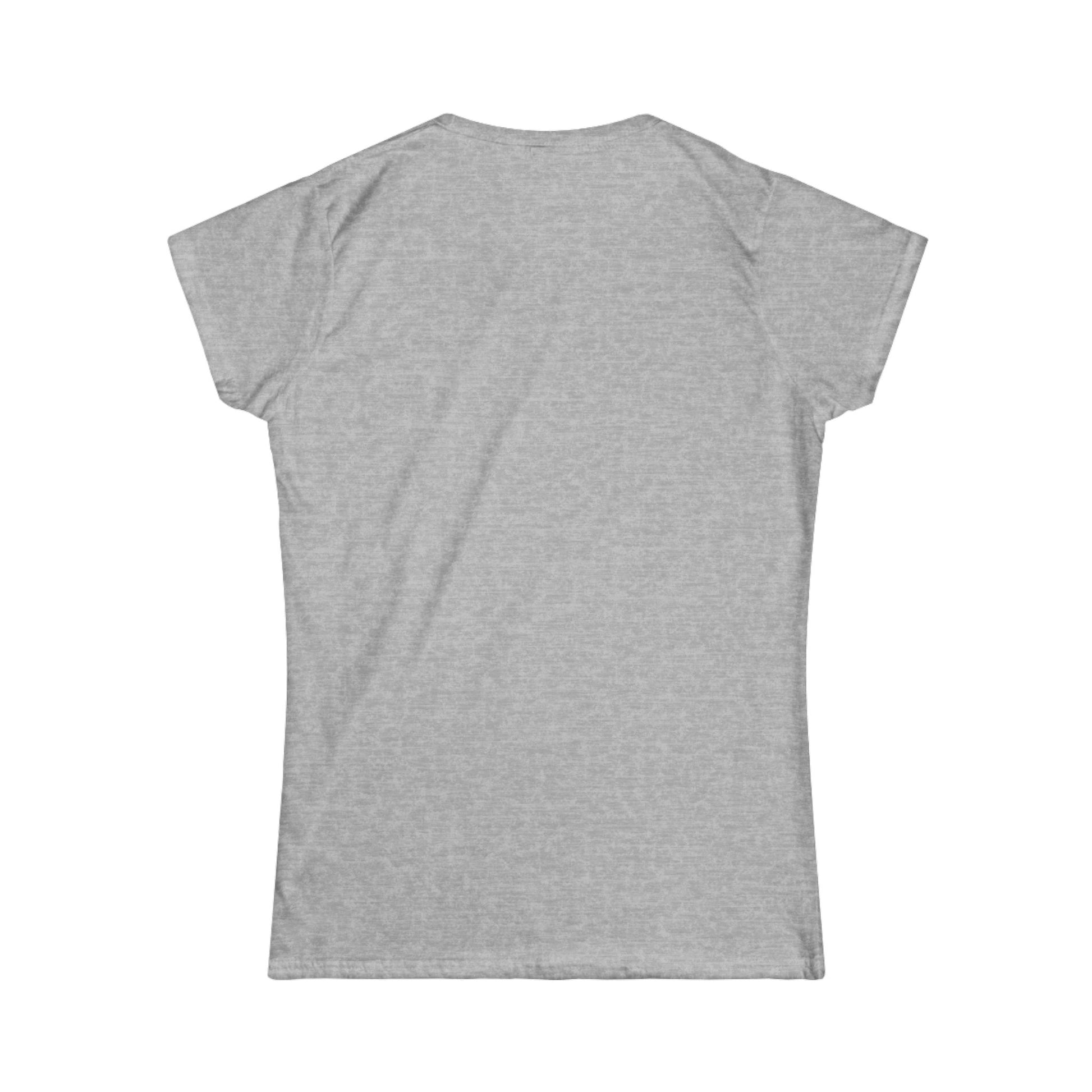Backside of T-shirt, gray plain