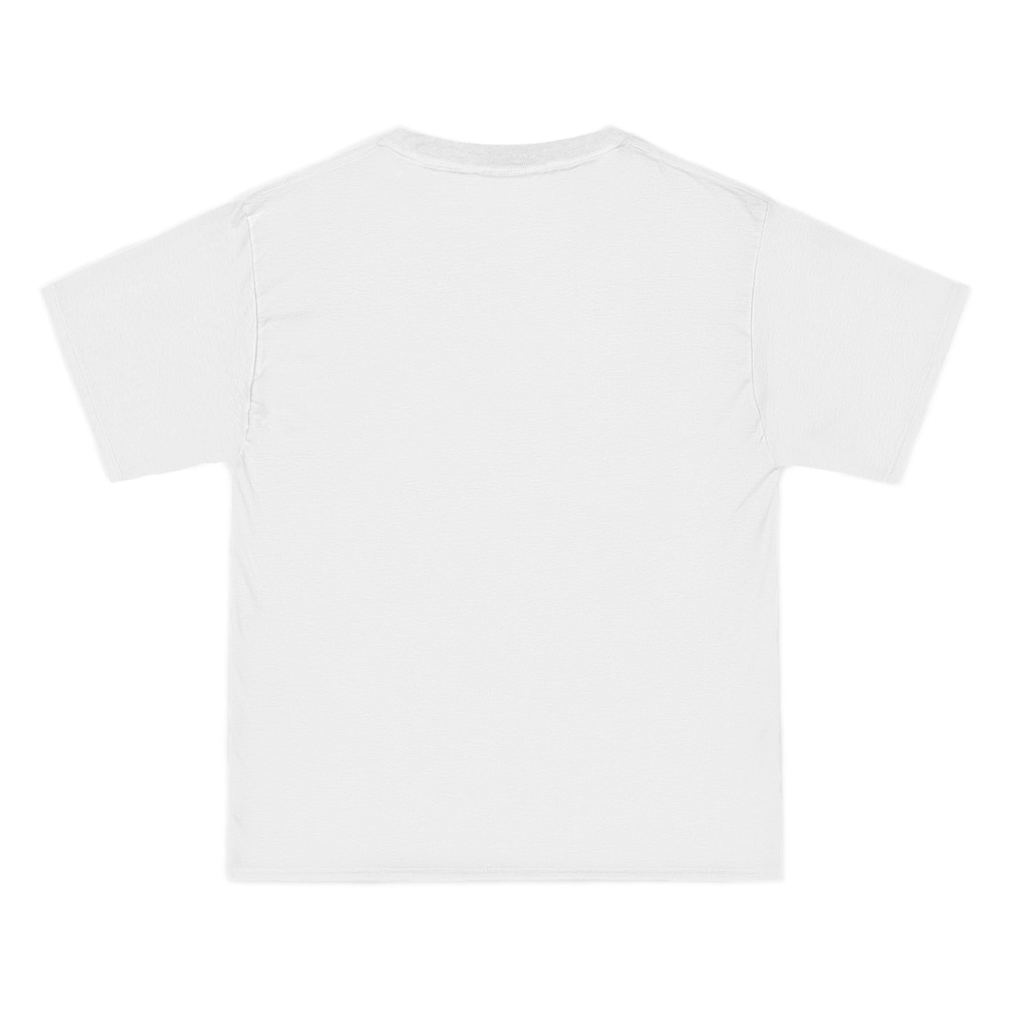 Plain white t-shirt on a white background