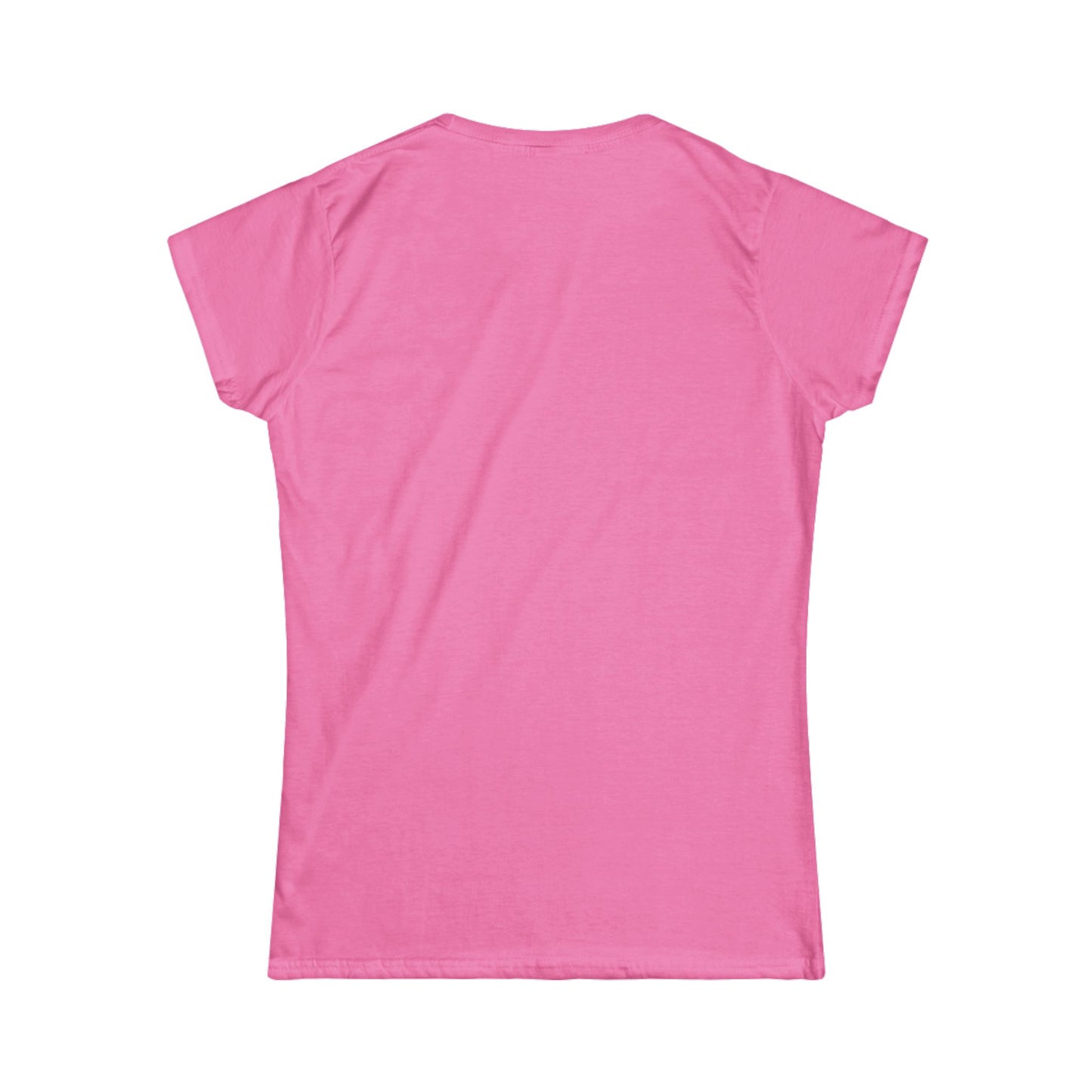 Pink t-shirt on a white background
